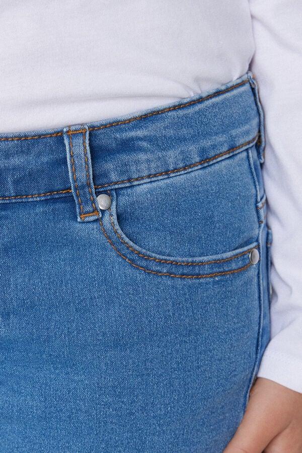 Tezenis Vaqueros Largos Flare Con Cremallera Y Botón