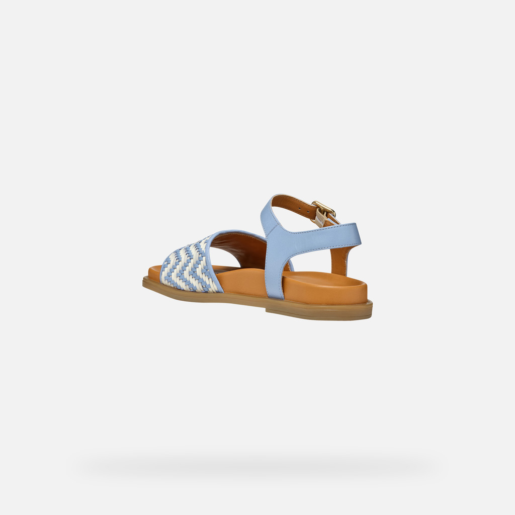 Geox Adelash Mujer D55YWF000TCC4Z1S Sandalias Planas