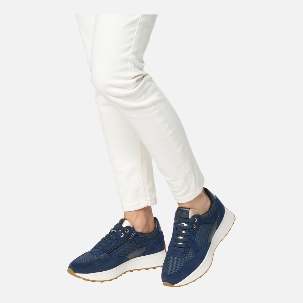 Geox Amabel Mujer D46MDB0AS22C4NF4 Zapatillas Bajas