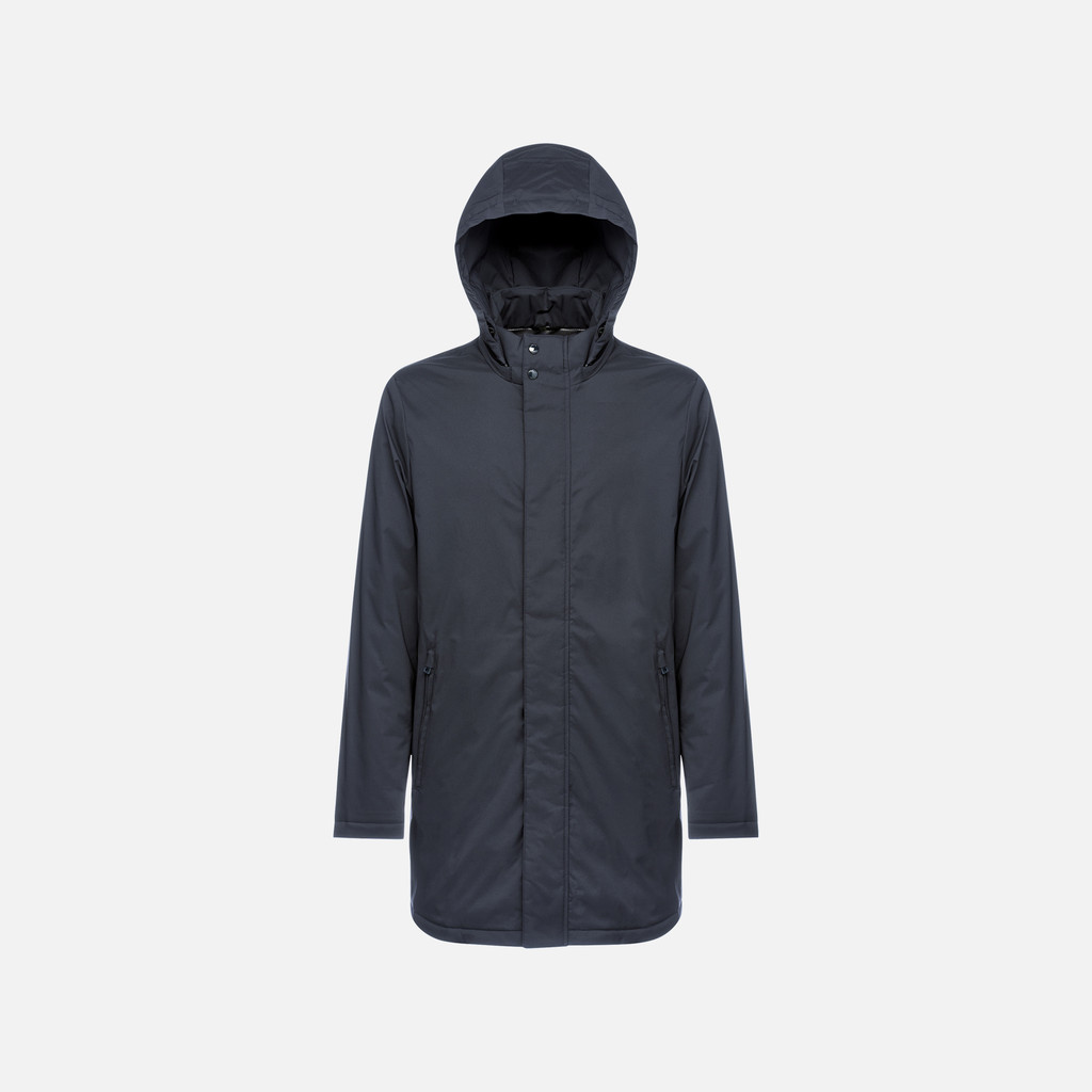 Geox aurelio hombre M4625KT3145F1624 Plumífero largo