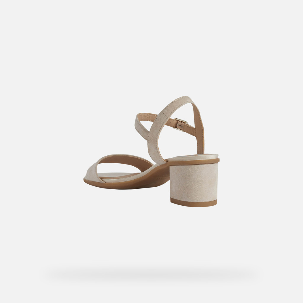 Geox Aurely 50 Mujer D25RXB00021C8182 Sandalias Tacón Medio