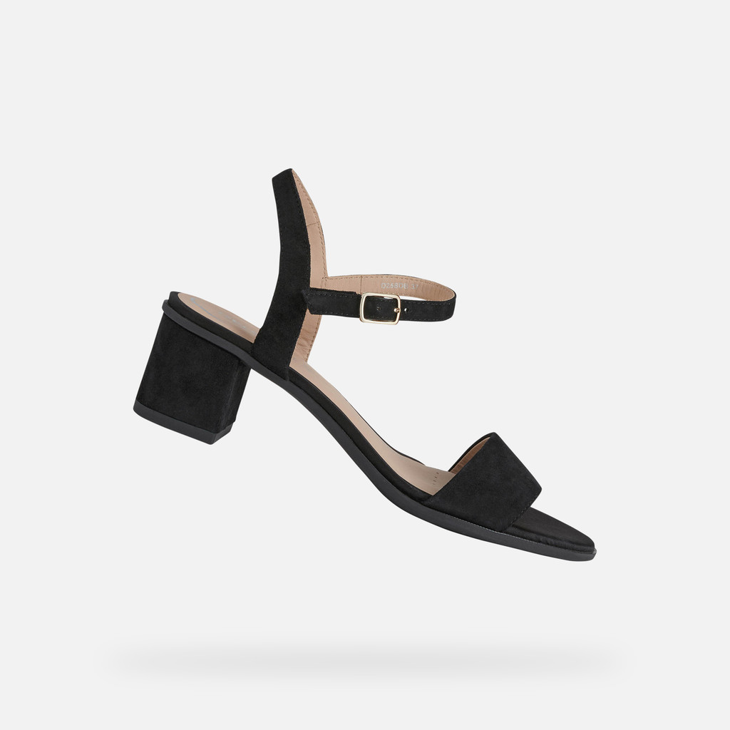 Geox aurely 50 mujer D25RXB00021C9999 Sandalias tacón medio