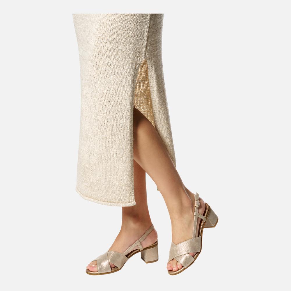 Geox Aurely 50 Mujer D55RXA000MAC2012 Sandalias Tacón Medio