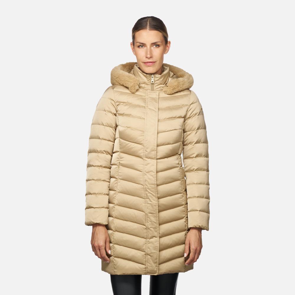 Geox Bettanie Mujer W4626HT3122F5233 Plumífero Largo