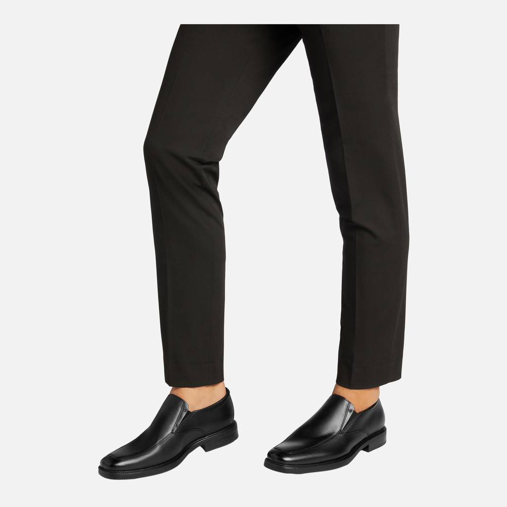 Geox Brandolf Hombre U024VC00043C9999 Mocasines De Cuero