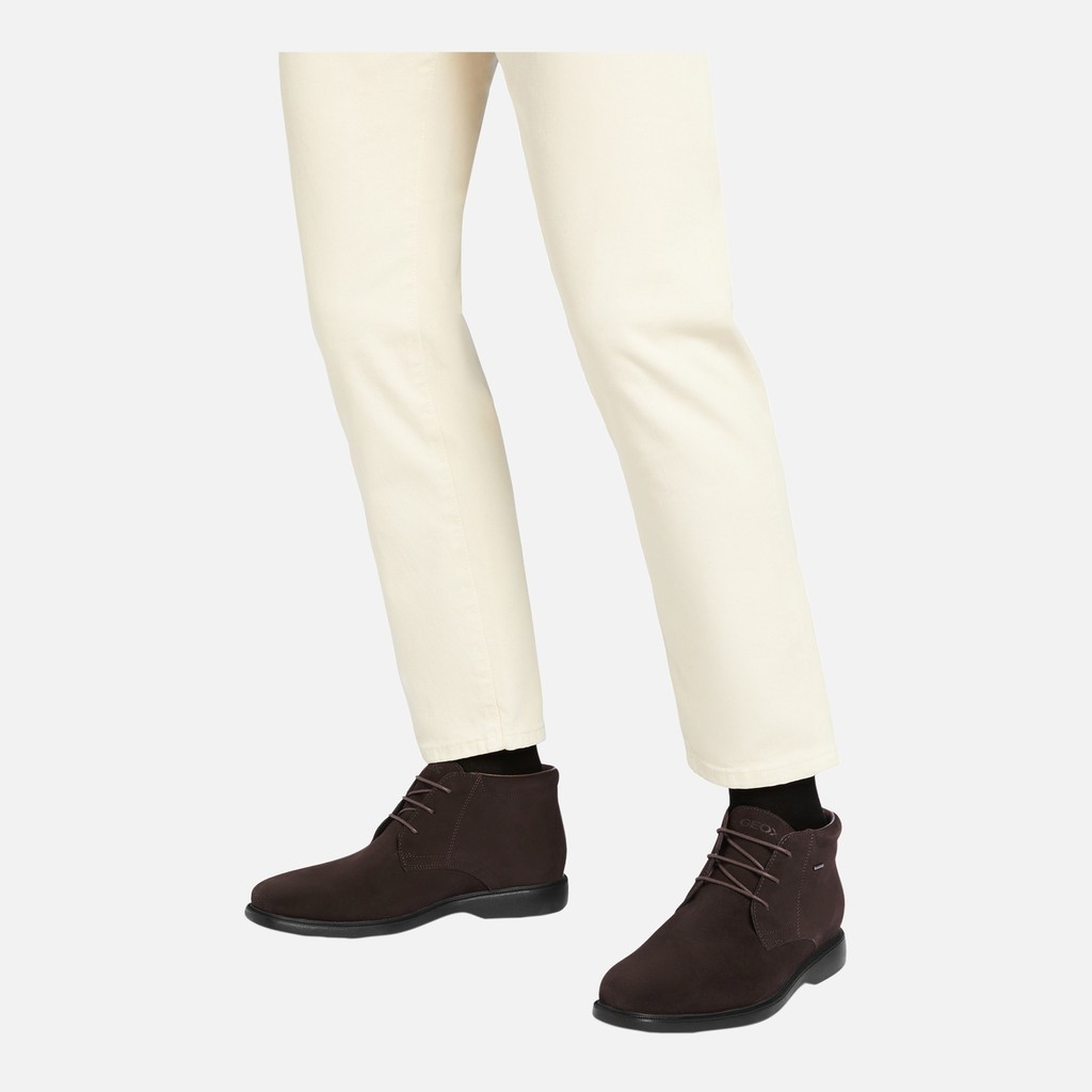 Geox Brayden 2fit Abx Hombre U54N1D00022C6009 Zapatos De Ante