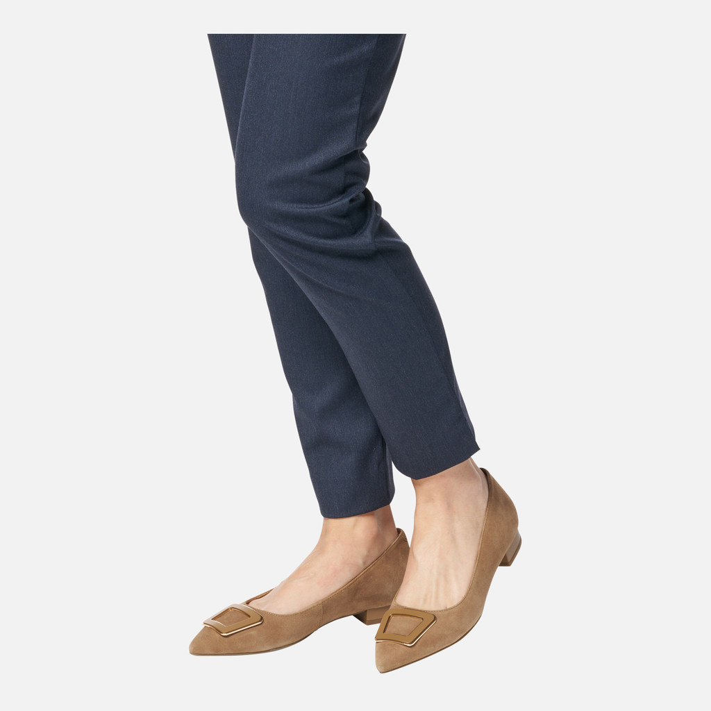 Geox Charyssa Mujer D469BC00021C6372 Bailarinas De Ante