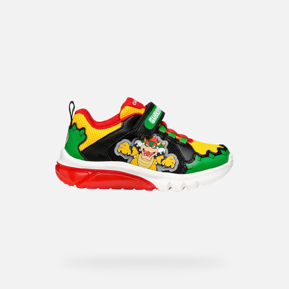 Geox Ciberdron Junior J55LBE01454C3221 Nintendo - Supermario