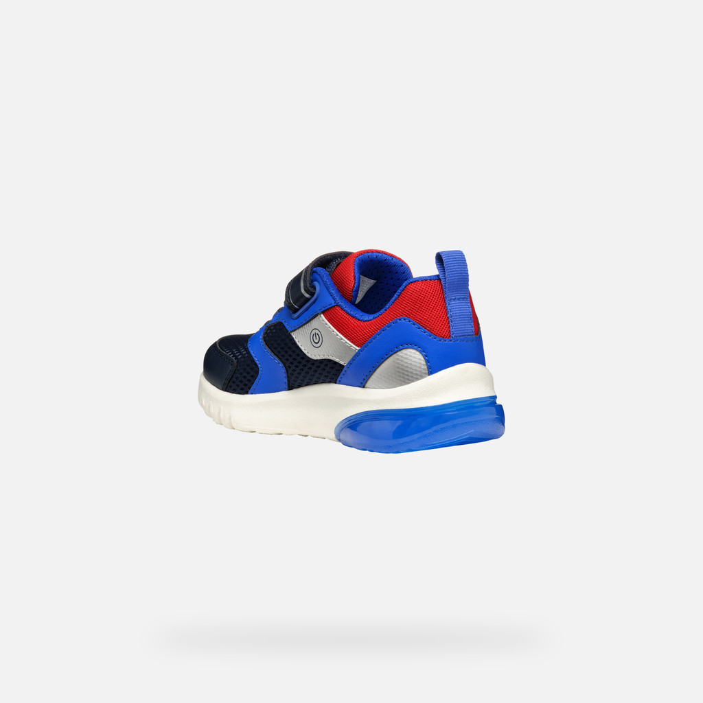 Geox Ciberdron Niño J45LBC01454C4244 Zapatos Con Luces