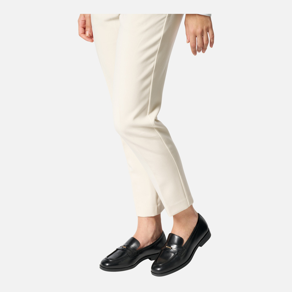 Geox Cloridie Mujer D46XGA00043C9999 Mocasines De Cuero