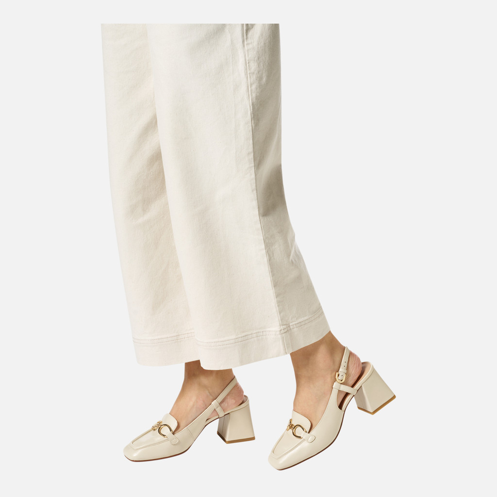 Geox Coronilla Mujer D55D1A000TUC1122 Slingbacks Con Tacón Medio