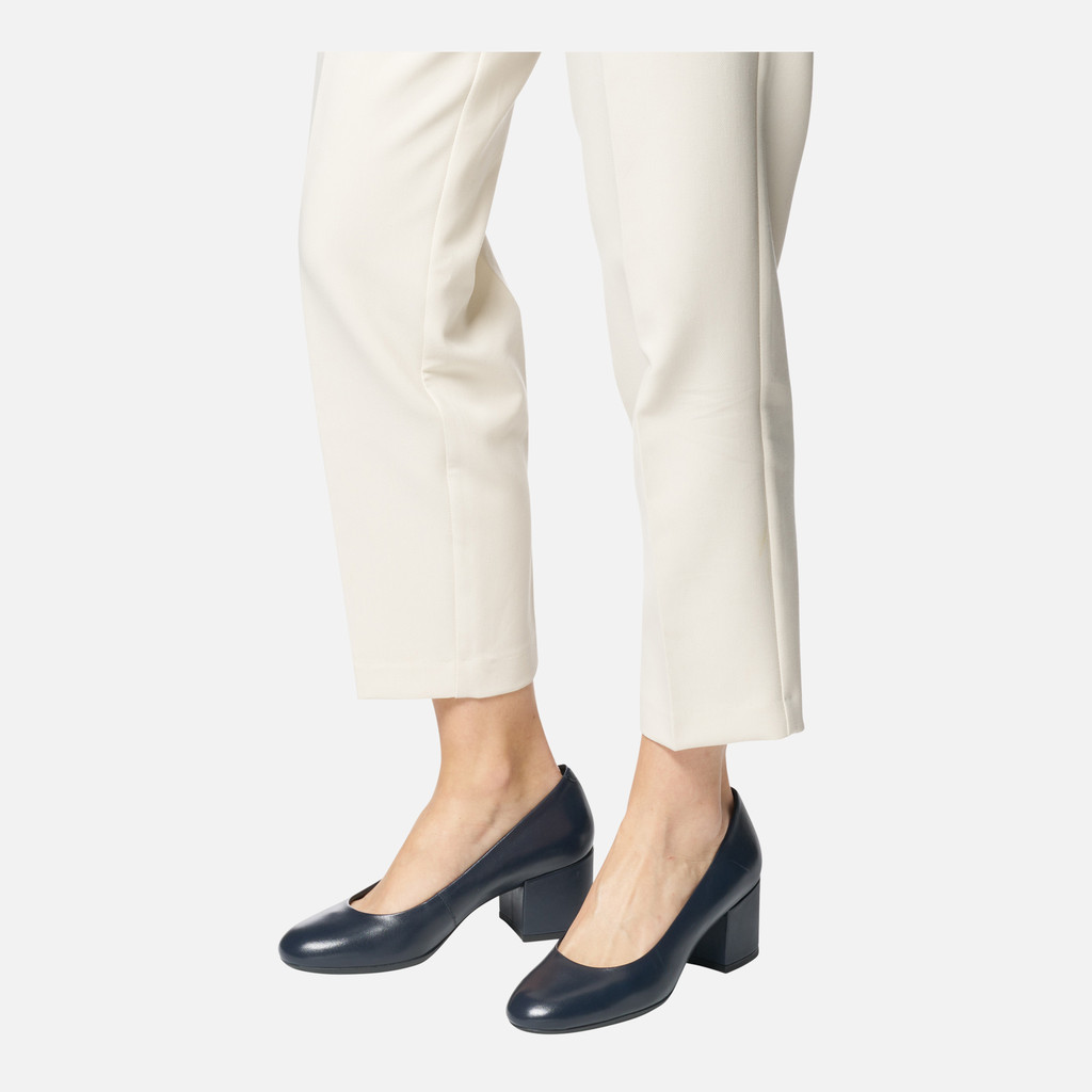 Geox Eleana Mujer D26TWA000TUC4002 Zapatos De Salón Tacón Medio