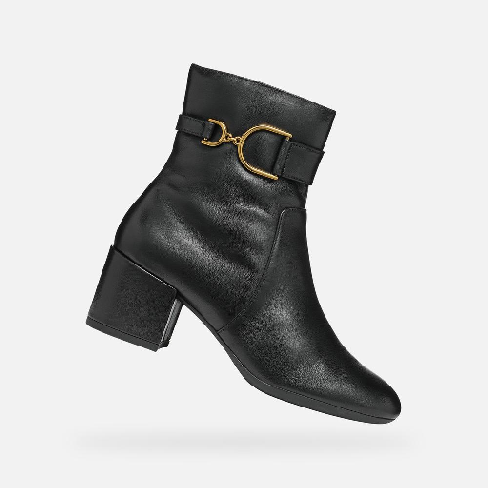 Geox eleana mujer D36TWB000TUC9999 Botines tacón medio