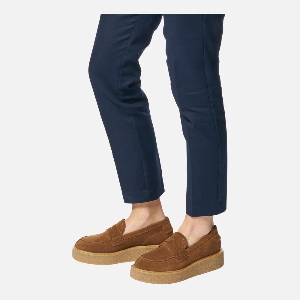 Geox Elidea Mujer D46VEA00022CD500 Mocasines De Ante