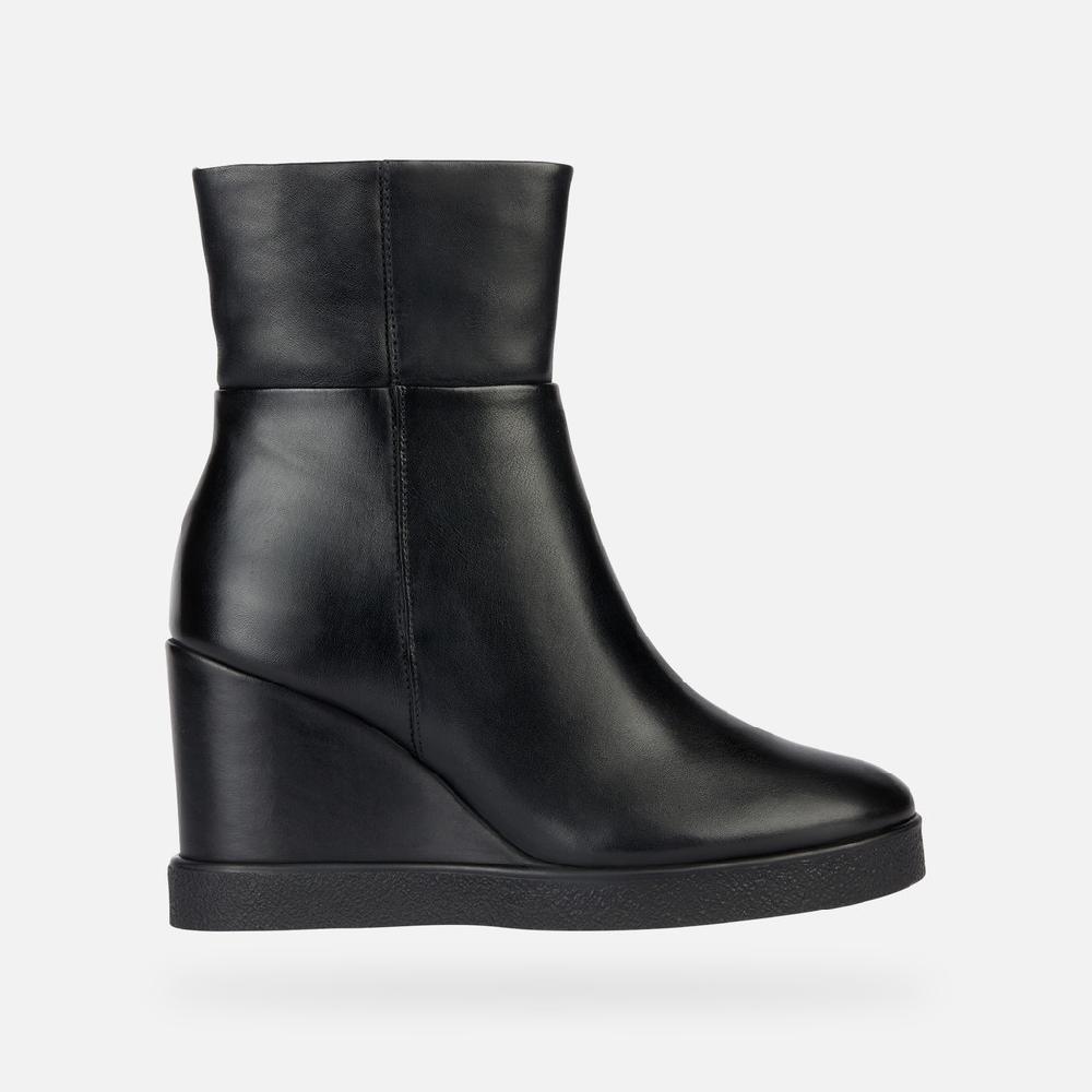 Geox Elidea Wedge Mujer D36VQB00043C9999 Botines Con Plataforma