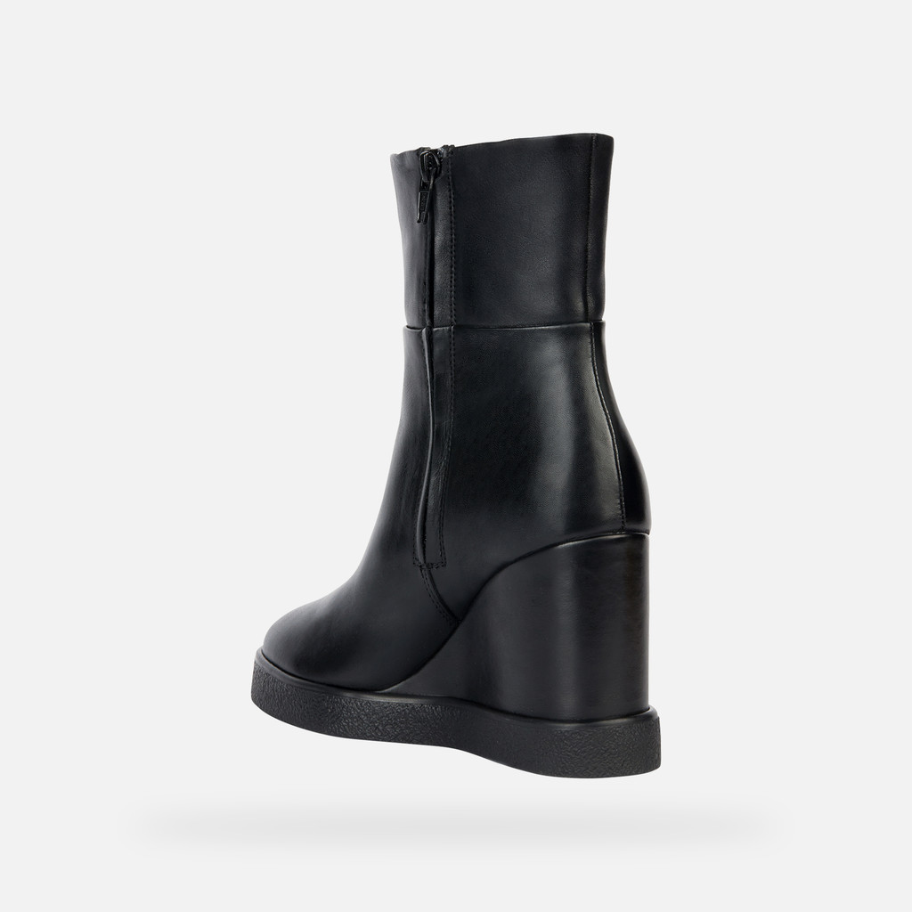 Geox Elidea Wedge Mujer D36VQB00043C9999 Botines Con Plataforma