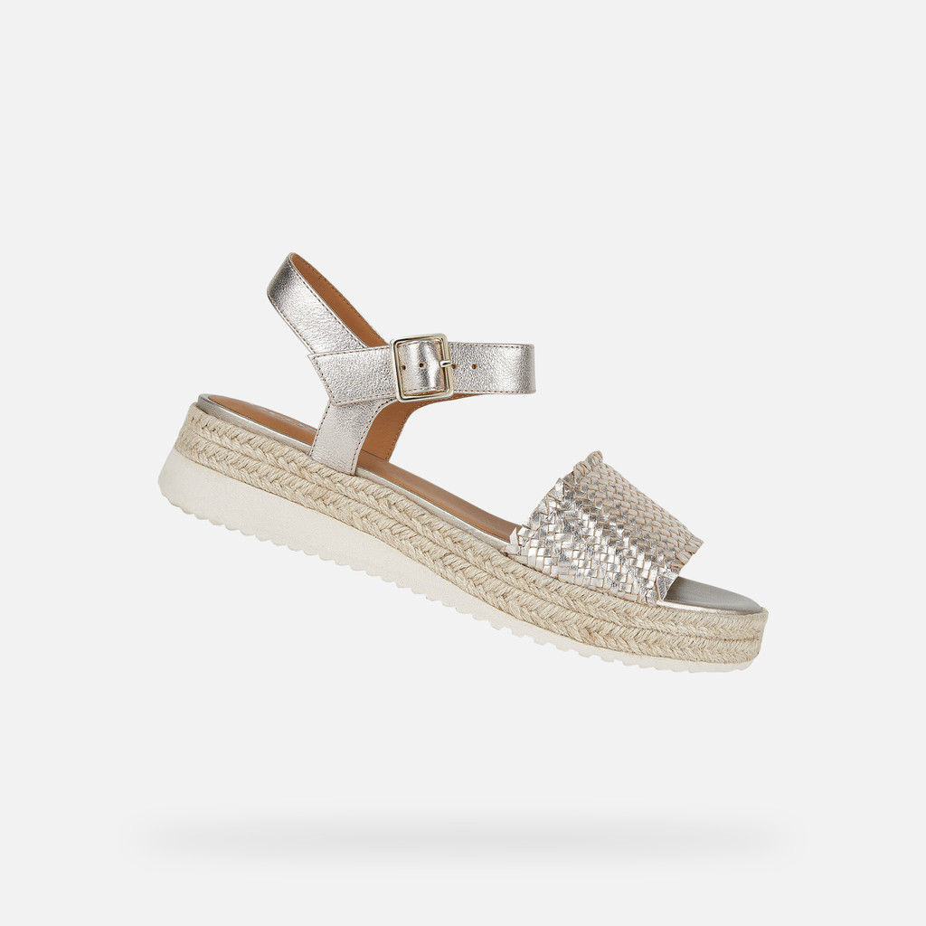 Geox eolie mujer D25SRF0CF6ECB500 Sandalias de cuña