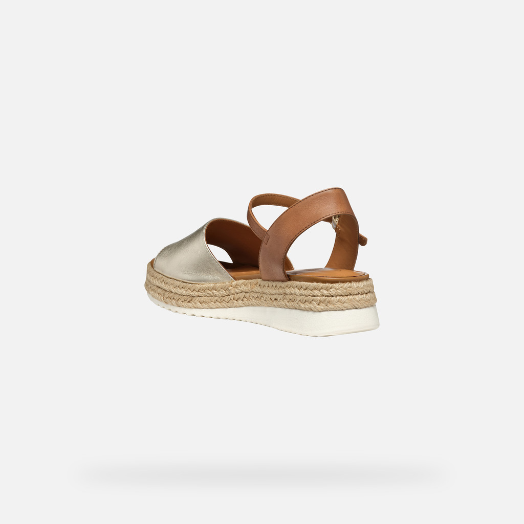 Geox Eolie Mujer D55SRC0Y243C2L5F Sandalias De Cuña