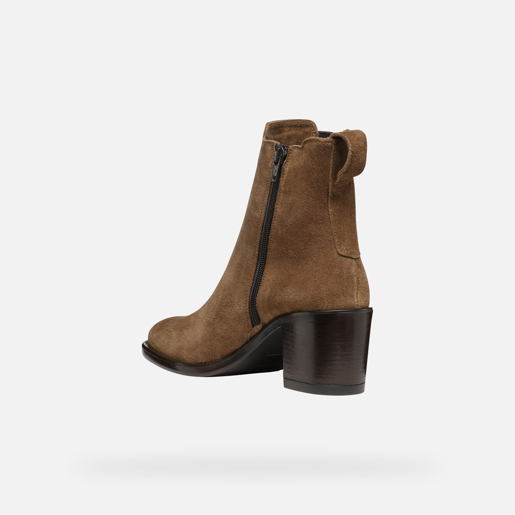 Geox Farnia Mujer D467ZB00022C6372 Botines Tacón Medio