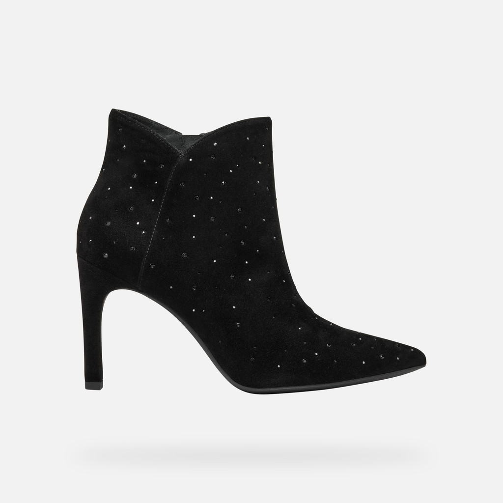 Geox Faviola Mujer D468UC00021C9998 Botines De Tacón Alto