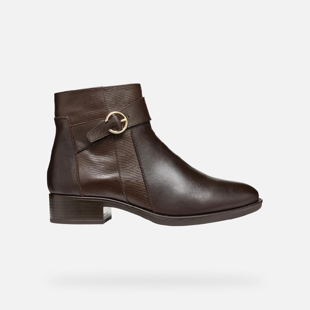 Geox Felicity Mujer D46G1A04304C6021 Botines De Tacón Bajo