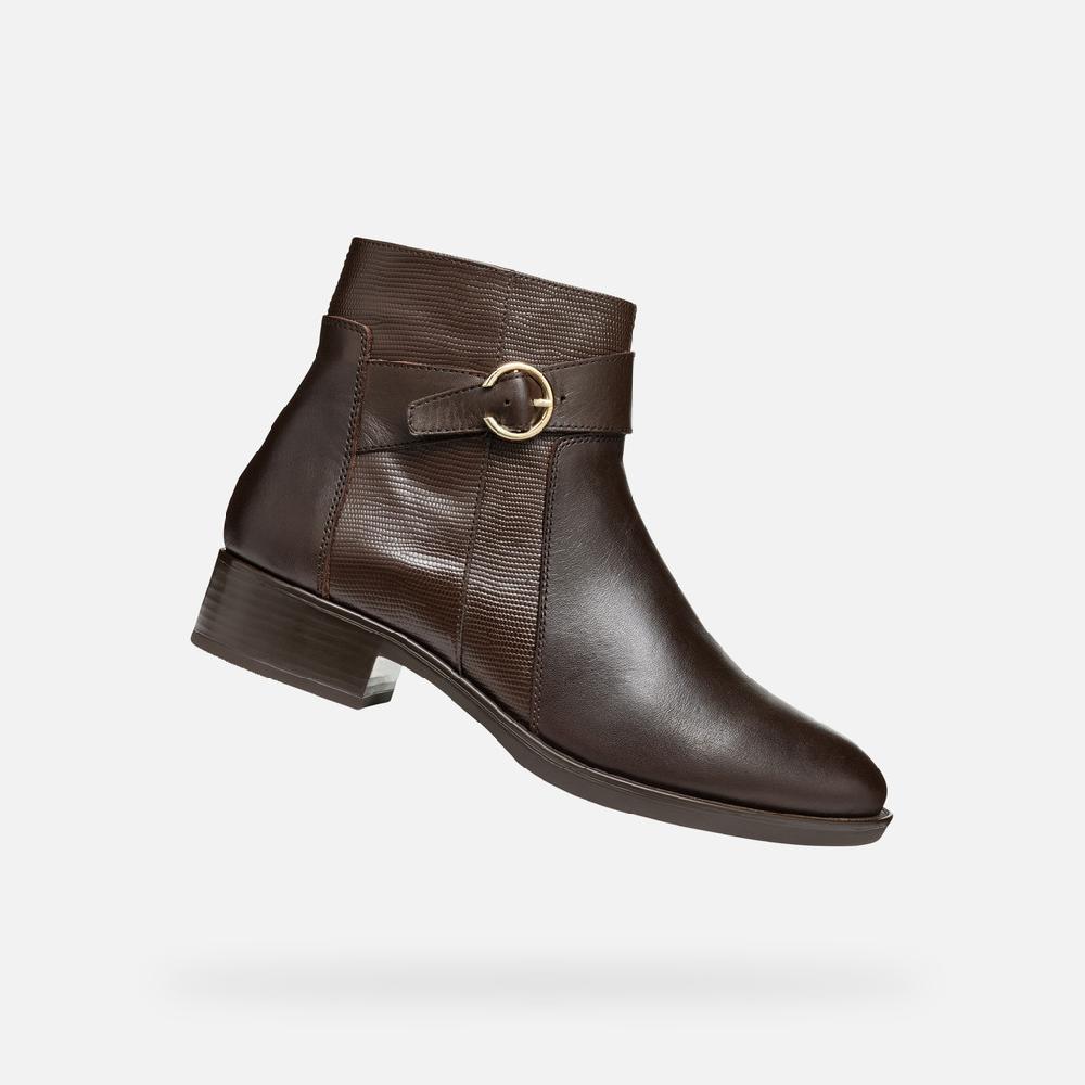 Geox felicity mujer D46G1A04304C6021 Botines de tacón bajo