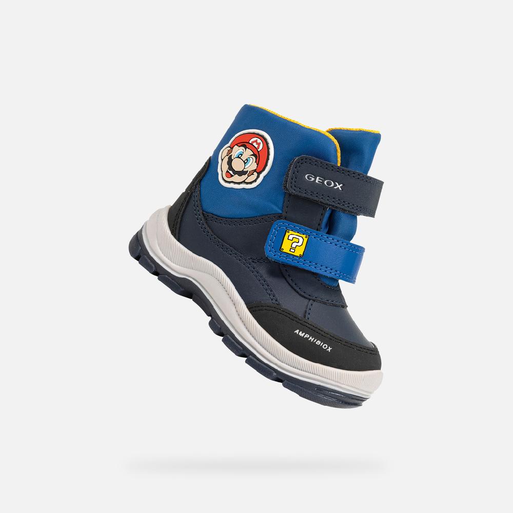 Geox flanfil abx bébé B463VC0BCMNC4226 Nintendo - supermario