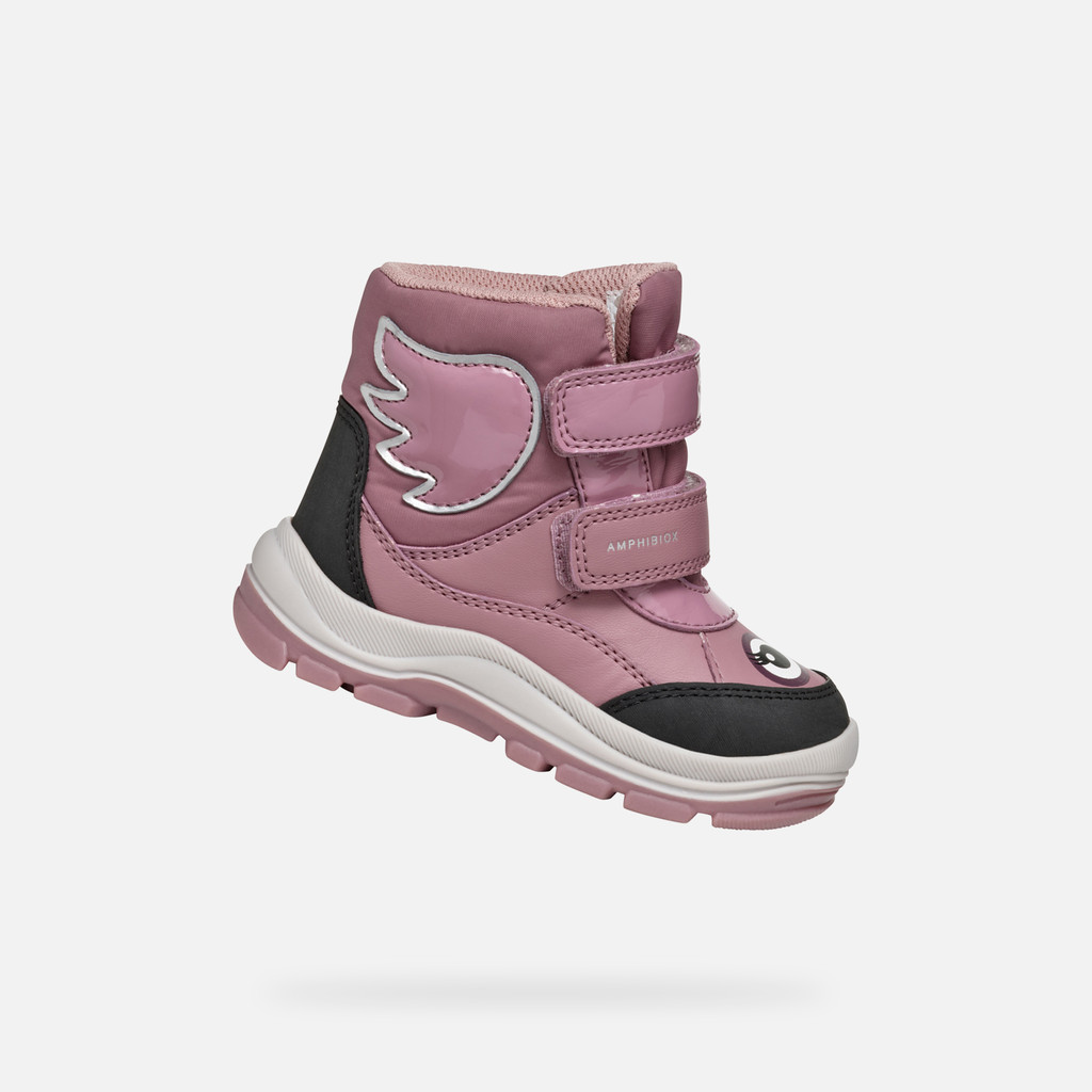 Geox flanfil abx niña pequeña B463WA054FUC8006 Botas impermeables