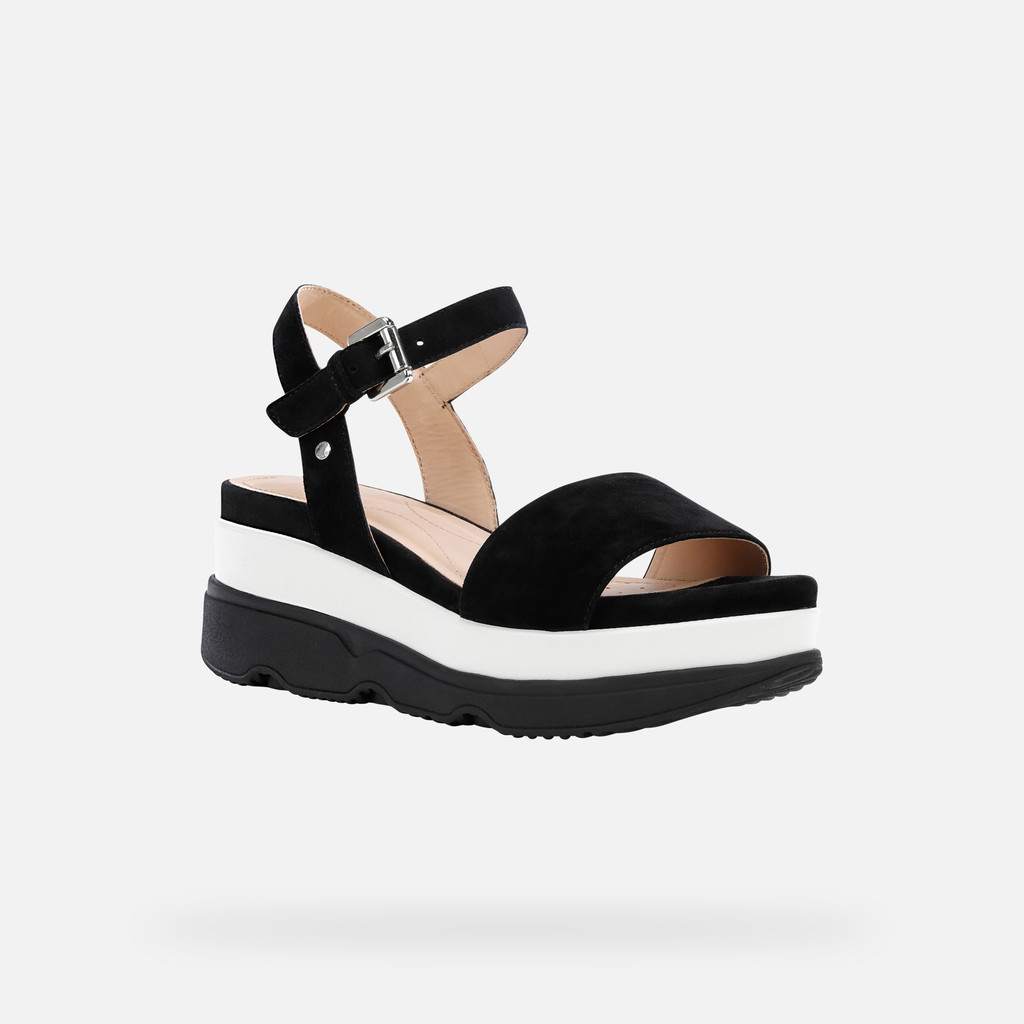 Geox Gardenia Mujer D02HBC00021C9999 Sandalias Suela Alta