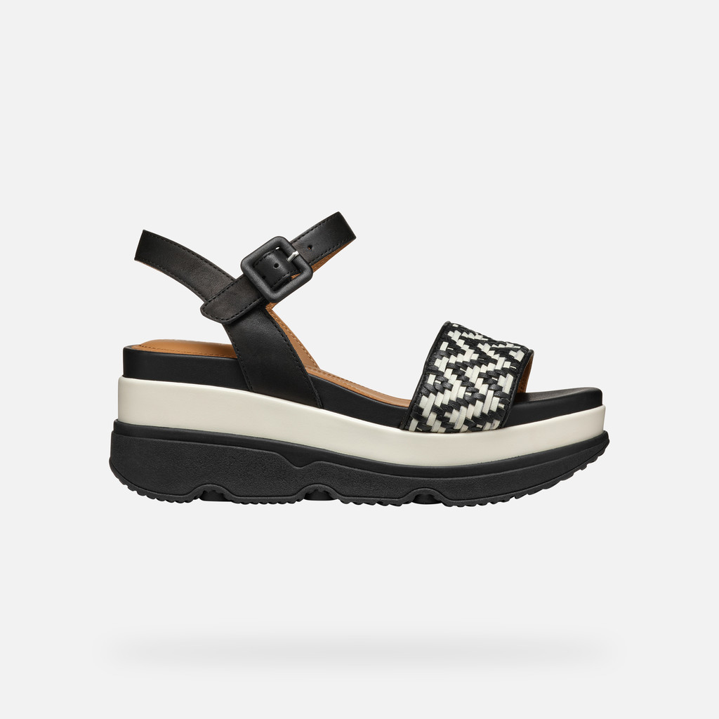 Geox Gardenia Mujer D55HBA0TC43C9B1S Sandalias De Cuña