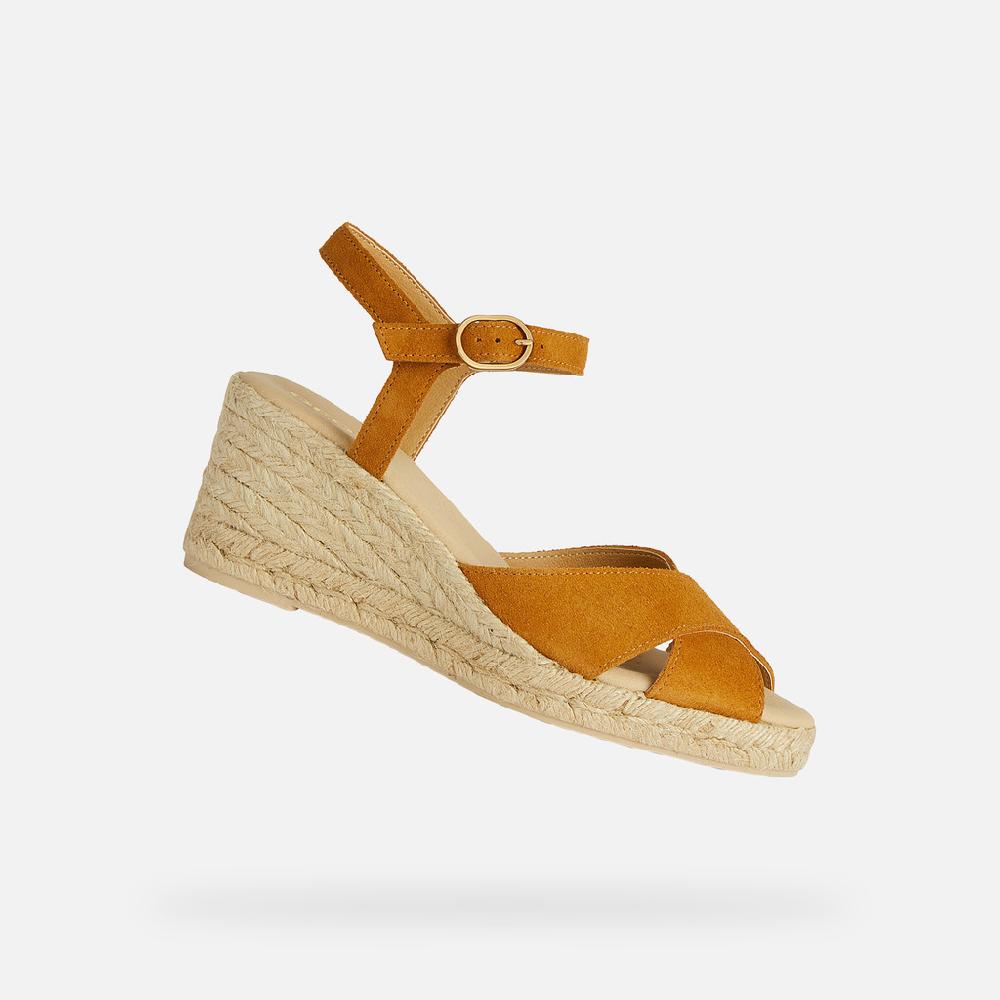 Geox gelsa low mujer D45NGC00022C2006 Sandalias de cuña