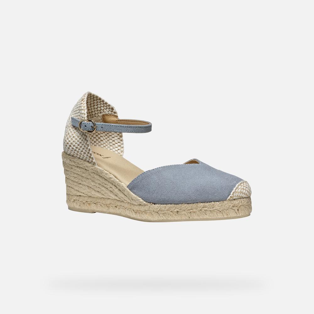 Geox Gelsa Low Mujer D55NGF00022C4003 Sandalias De Cuña