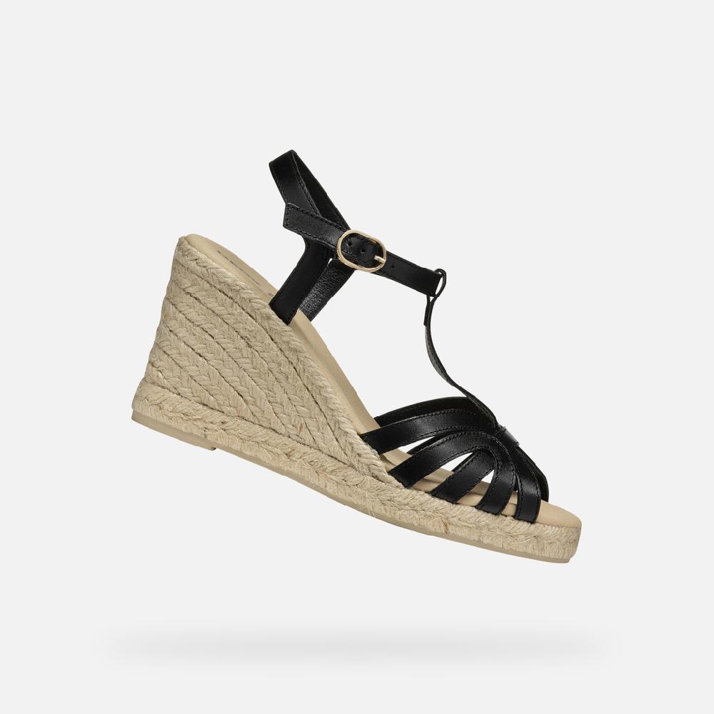Geox gelsa mujer D55TPA00043C9999 Sandalias de cuña