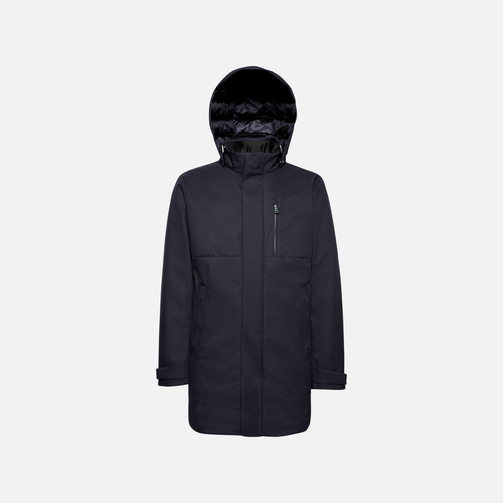 Geox aerantis hombre M4628WT3211F4480 Parka larga