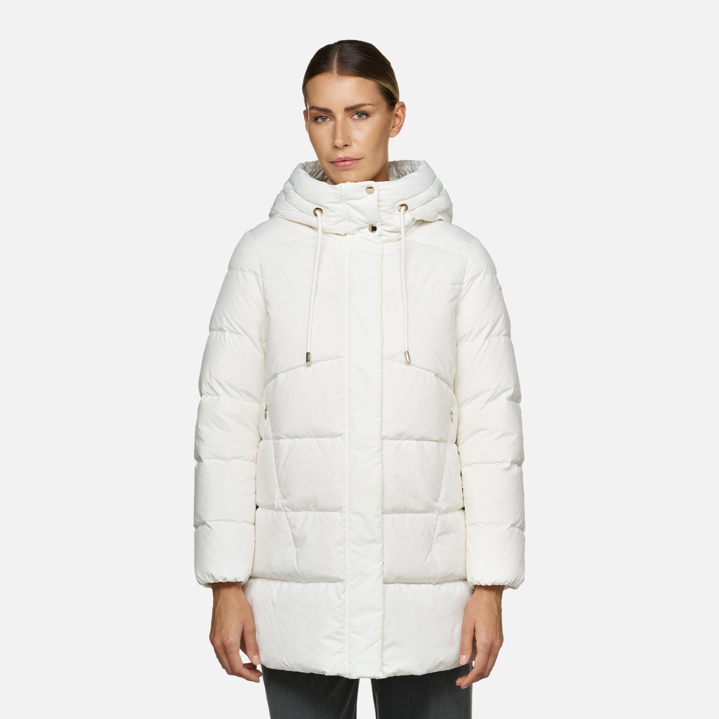 Geox Dalyla Mujer W4626BT3152F1680 Plumífero Largo