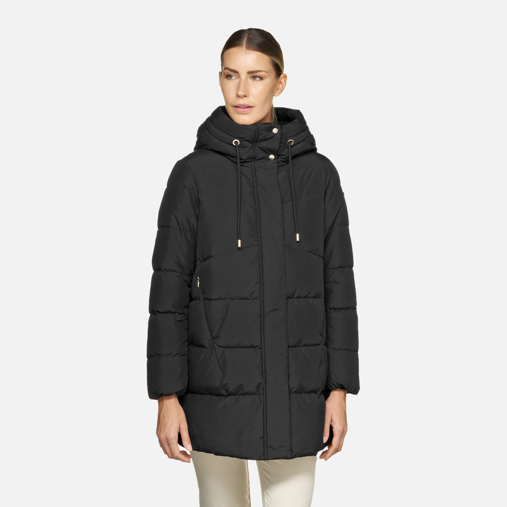 Geox Dalyla Mujer W4626BT3152F9000 Plumífero Largo