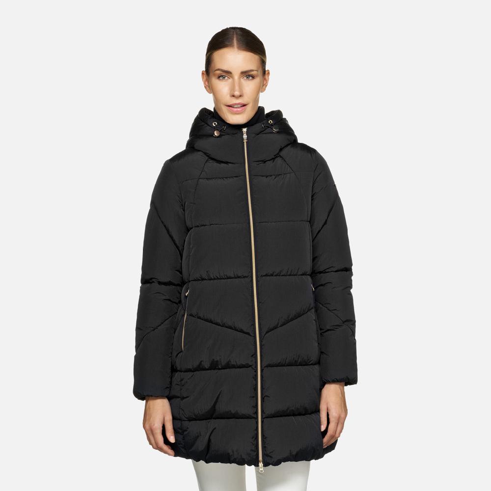 Geox Damiana Mujer W4628FT3133F9000 Parka Larga
