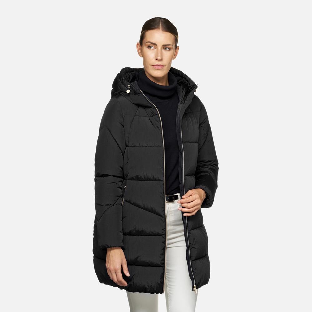 Geox Damiana Mujer W4628FT3133F9000 Parka Larga