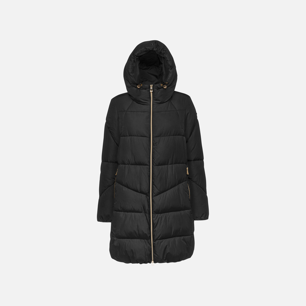 Geox damiana mujer W4628FT3133F9000 Parka larga