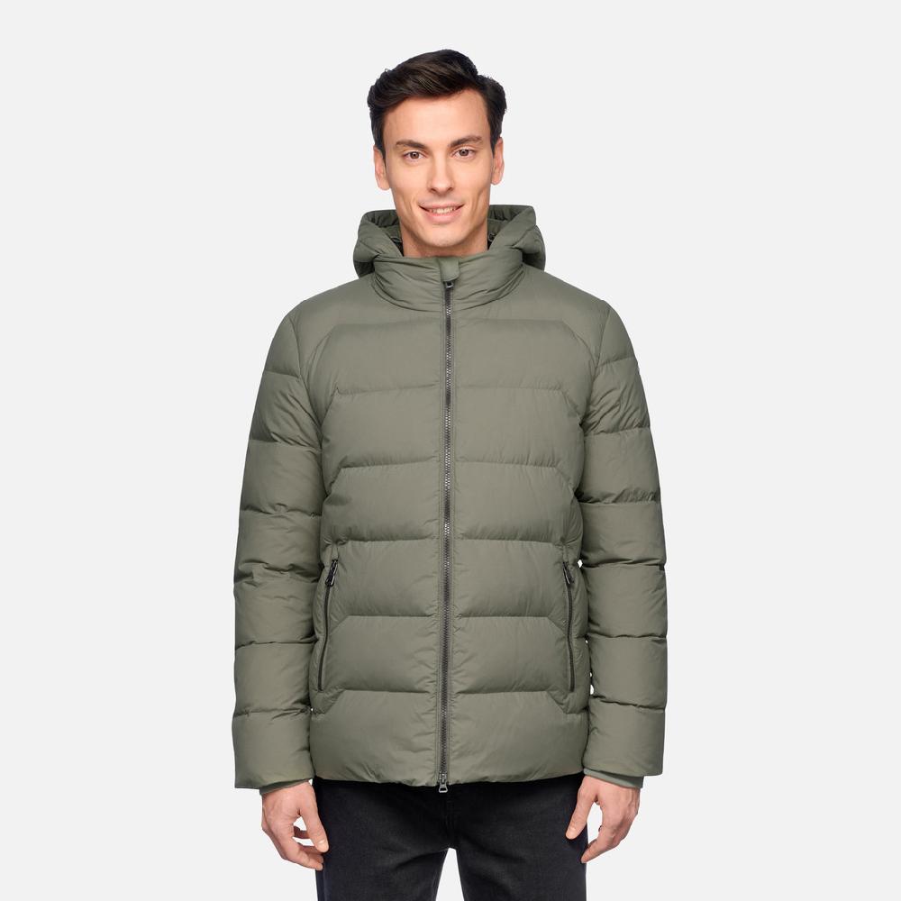 Geox Elver Hombre M4626MT3147F3267 Plumífero Corto