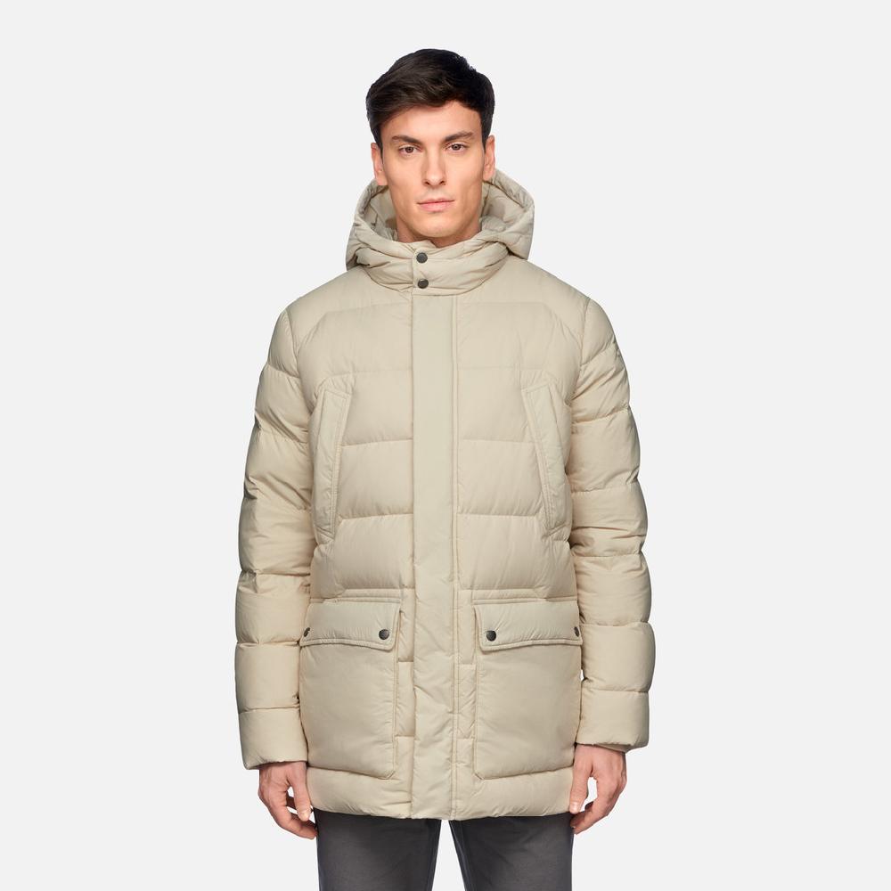 Geox Elver Hombre M4626NT3147F1616 Parka Larga