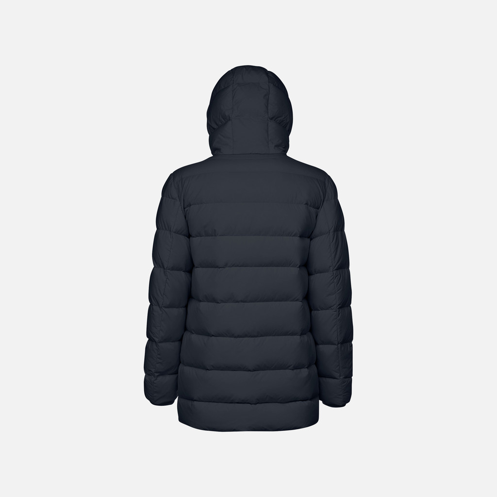 Geox Elver Hombre M4626NT3147F1624 Parka Larga