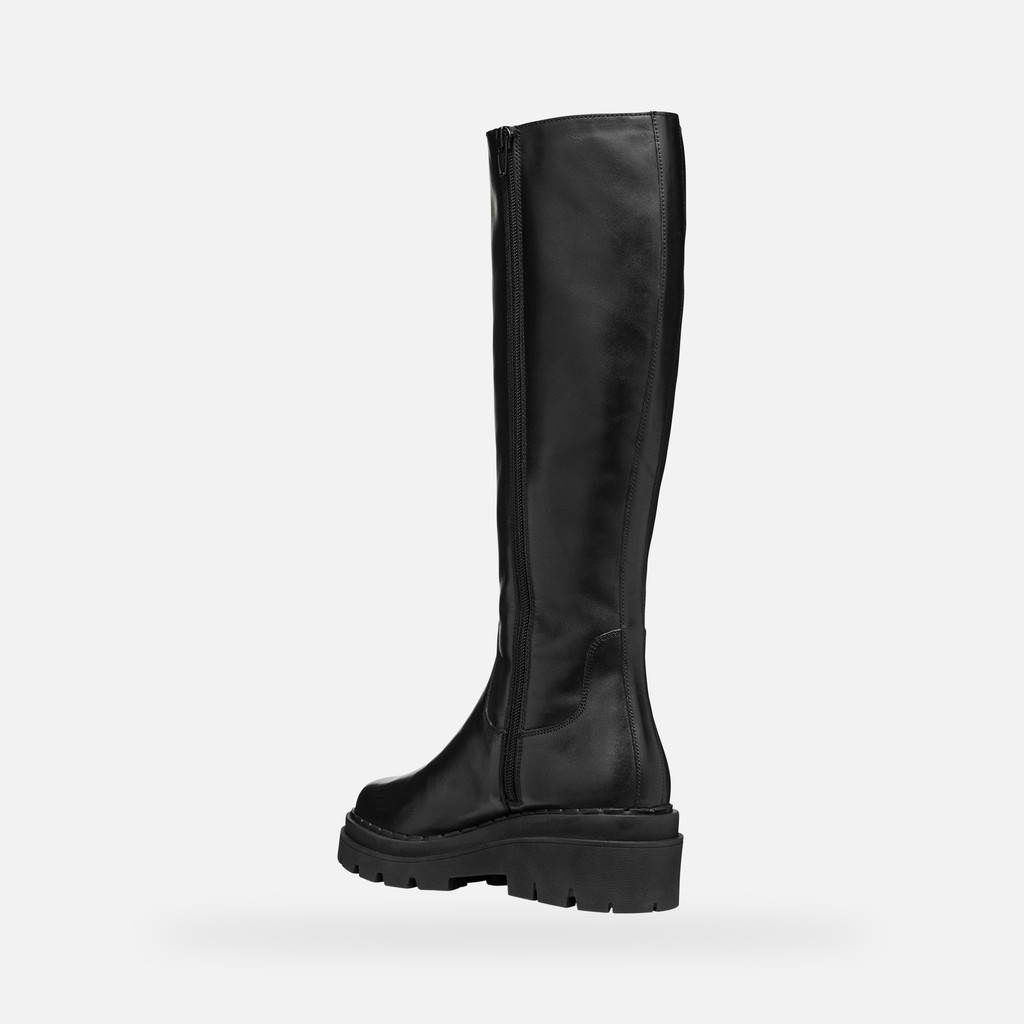 Geox Felleny Mujer D46XED043NHC9999 Botas De Cuero