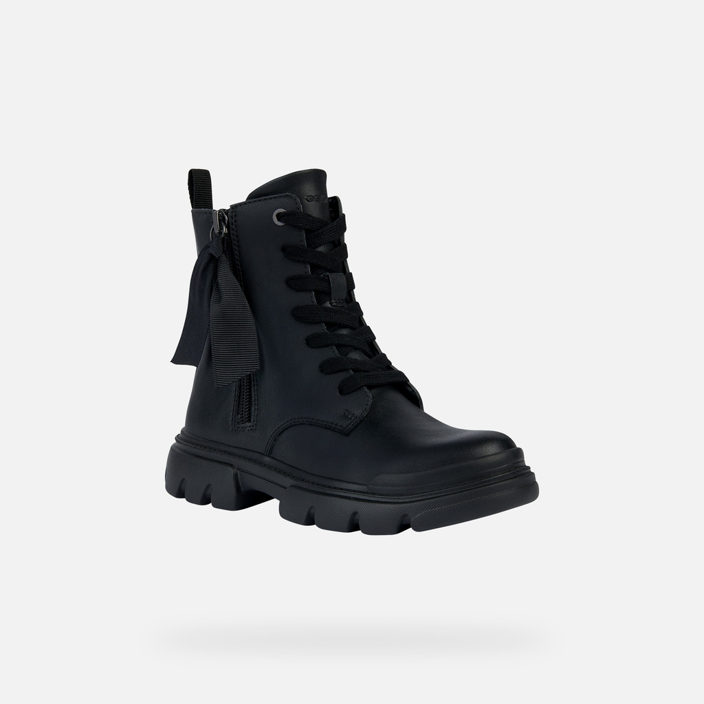 Geox Junette Niña J36HVG000BCC9999 Botas Militares
