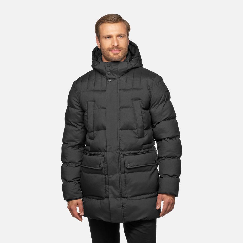 Geox Sandford Hombre M4628VT3141F9112 Parka Larga