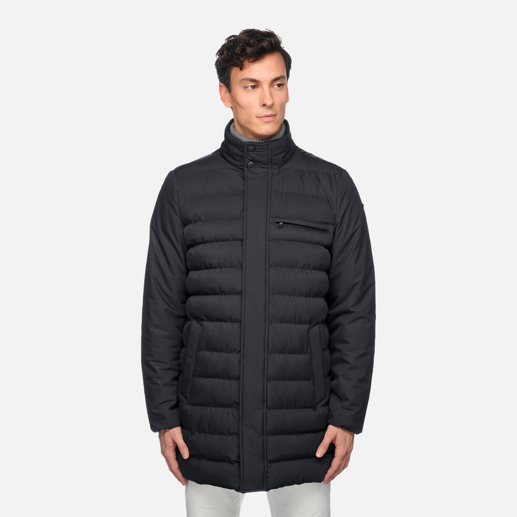 Geox Sile Hombre M4628TT3140F1624 Plumífero Largo