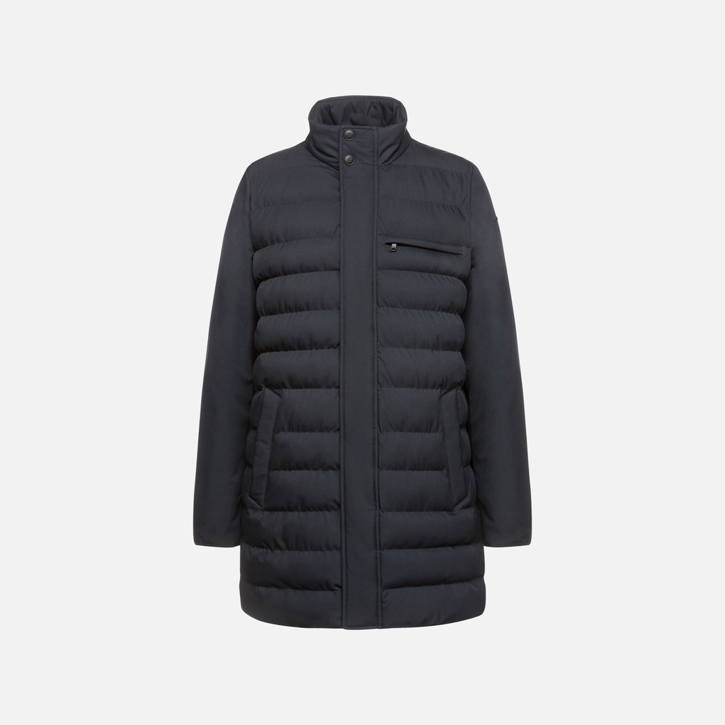 Geox sile hombre M4628TT3140F1624 Plumífero largo