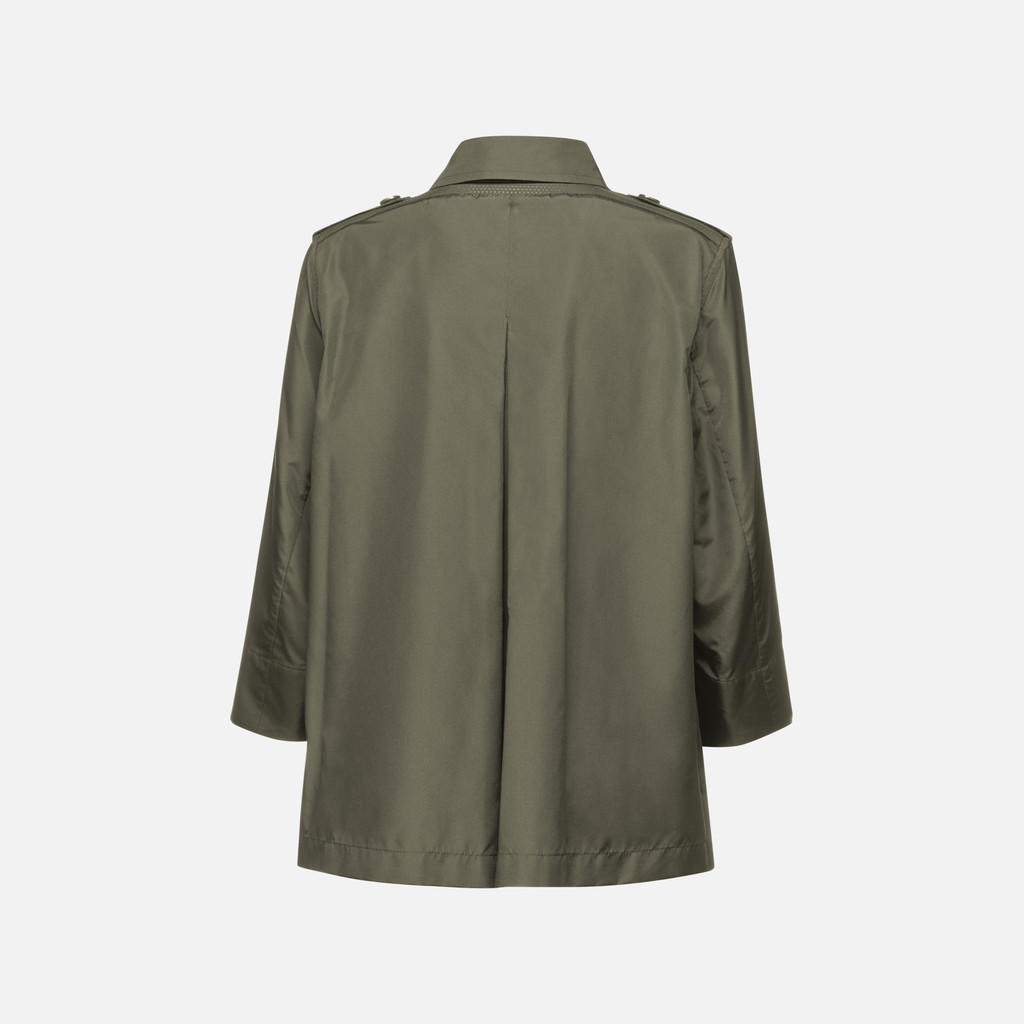 Geox Soleil Mujer W5522MT3111F3272 Gabardina Corta