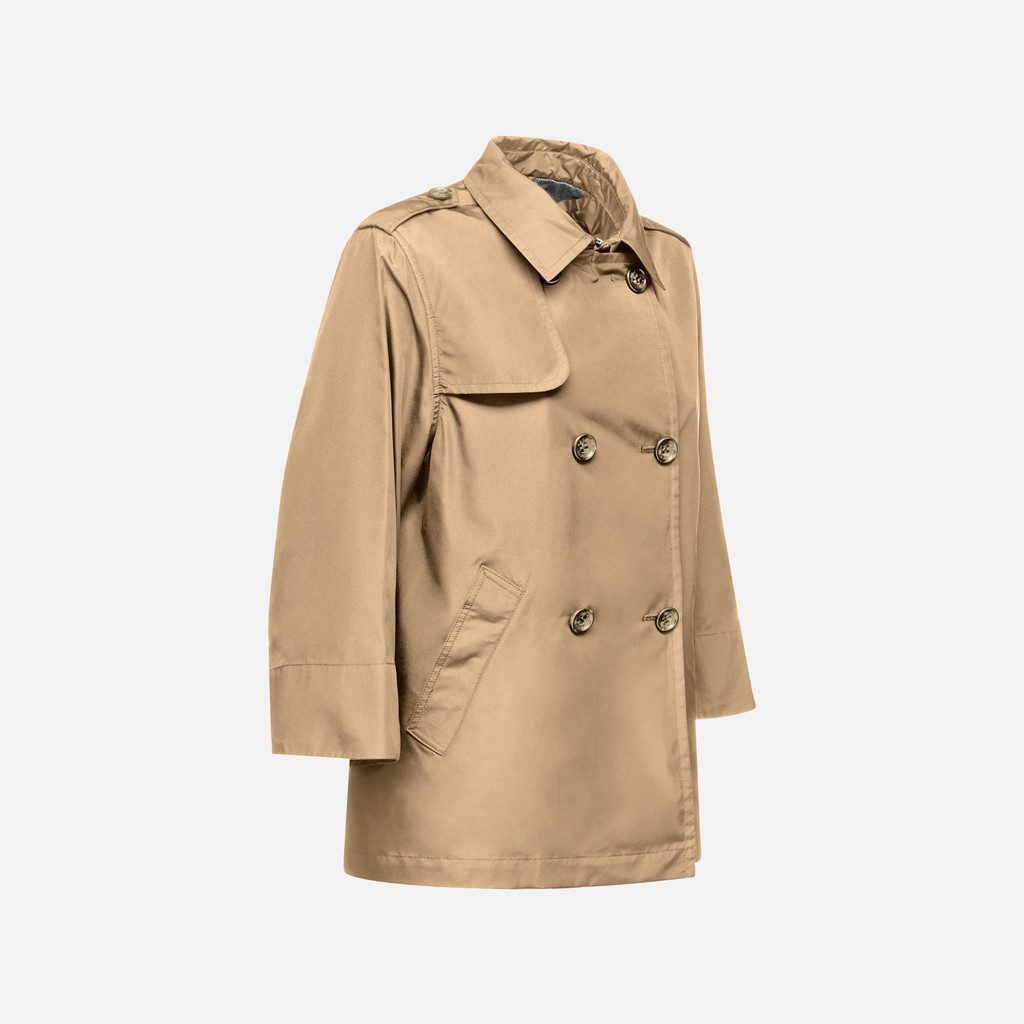 Geox Soleil Mujer W5522MT3111F5198 Gabardina Corta