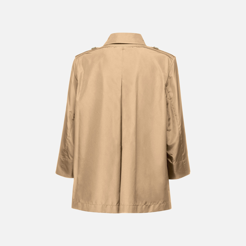 Geox Soleil Mujer W5522MT3111F5198 Gabardina Corta